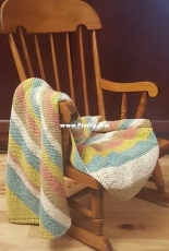 Gmas Baby Blanket by Elizabeth Vindedahl -Free