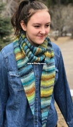 Easy Does It Scarf DK by Aimee Pelletier-Free