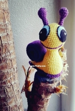 crochet snail
