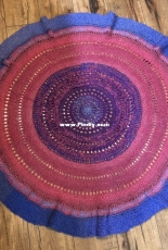 Stash-Berry Pi Shawl by Shaina Scott-Free