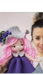 Cigdem Designer - Cigdem Alay - Lavender doll - Lavanta bebek - Turkish