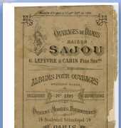 Maison Sajou Album Miniature No.186 xsd