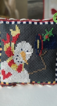 Snowman with a hat