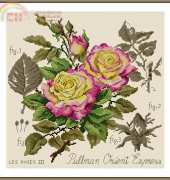 Les Brodeuses Parisienne - Pullman Orient Express Les Roses III (V.Enginger)