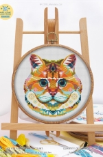 Awesome Pattern Studio C578 - Mandala Cat