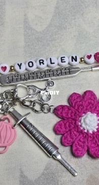 Flower Keyring
