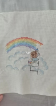 Paint a rainbow