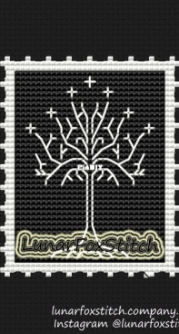 Lunar Fox Stitch - The White Tree of Gondor