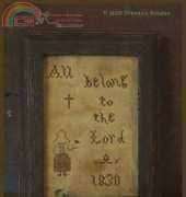 Primitive Stitchin-All Belong to the Lord Sampler