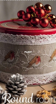 Round Robin by Lesley Teare from Cross Stitch Collection 255 PCS + XSD