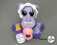 Delicious Crochet - Paola Navarro - Baby Rhino