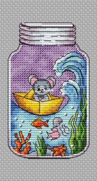 Bank with the Sea Bottle by Ekaterina Perchenko / Chili