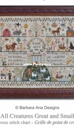 Creative Poppy - Barbara Ana Designs BAN242-102015 All Creatures Great and Small PCS