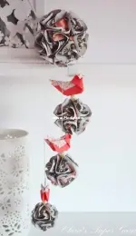 Origami - kusudamas and birds