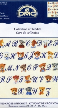 DMC XC0959 - Collection of Teddies PCS