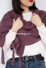Chevron Lace Shawl by Emma Wright-Free