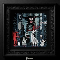 JoyfulLoop - Forest Monsters Cross Stitch Pattern: ...