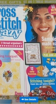 Cross Stitch Crazy Issue 6 April 2000 (Magazine)