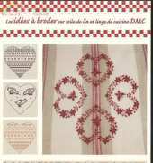 DMC-9786/22-Idees a broder sur toile de lin et linge de cuisine DMC