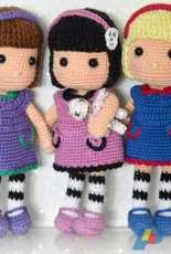 AmigurumiBB- Vanja Grundmann  - Liz the goth doll