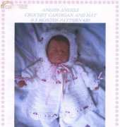 angies angels 20 0-3 months cardigan and hat