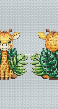 Giraffe Baby - Double Sided by Anna Gaptullina