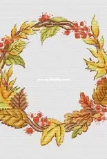 Autumn Wreath by Alla Erokhova
