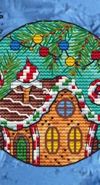 Sweet House Ornament by Margarita Shelikhova