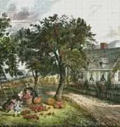 Artecy Cross Stitch American Homestead - Autumn
