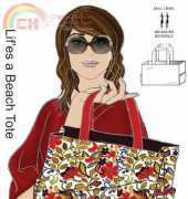 Hanson Design Group: Lifes a Beach Tote (sewing)