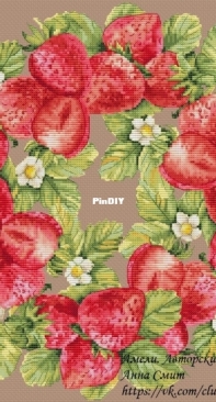Ameli Stitch - Strawberry Wreath by Anna Smith / Kuznetsova