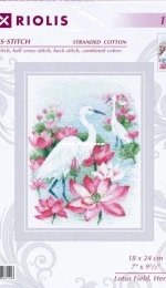 Riolis 1868 Lotus Field - Herons PCS