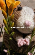 2 needle knitting amigurrumi