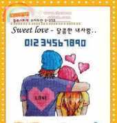 Blue Stitch 2-203 - Sweet Love