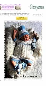 Cute n Cuddly Designs #131-Grayson