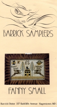 Barrick Sampler Fanny Small  XSD + PCS