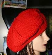 The Knitting Room - Crocheted Cap/Beret by Ed Barrall II