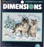 Dimensions 6800 A Pair Of Wolves