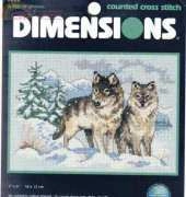 Dimensions 6800 A Pair Of Wolves