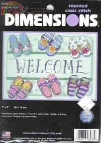 Dimensions 06978 Welcome Mat XSD