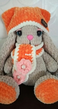 bunny in a hat