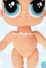 Eu quero croche - Adriana Gori - Lola Basic Doll Body  - Portuguese