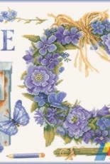 Lanarte PN-0149993 Lavender Wreath by Marjolein Bastin XSD