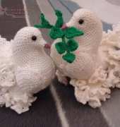 Doves by Elena Makeenkova-Russian to French translation
