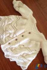 Knitted Acorn Designs-Little Acorns Sweater by Lori Frejek-Free