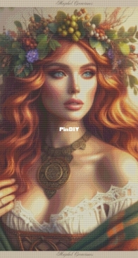 Celtic Woman - Mujer celta by Majabel Creaciones XSD