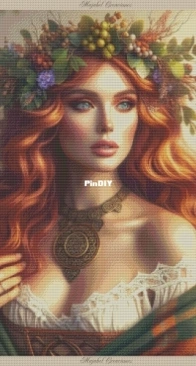 Celtic Woman - Mujer celta by Majabel Creaciones XSD