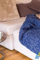 Designer Yarns-Diamond Blanket by Graeme Knowles-Miller-Free