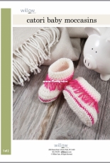 Willow Yarns - Lorna Miser - Catori Baby Moccasins - Free