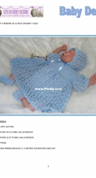 Cute n Cuddly Designs #59-Baby Dee